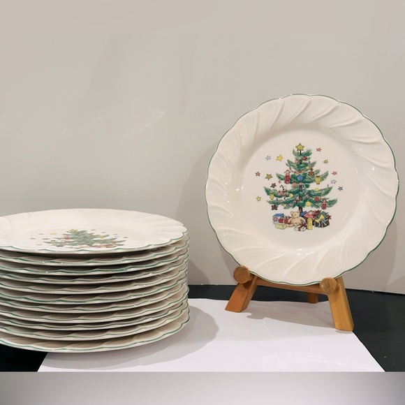 Nikko Ceramics Dining 4 Nikko Happy Holidays Bread Butter Plate 7